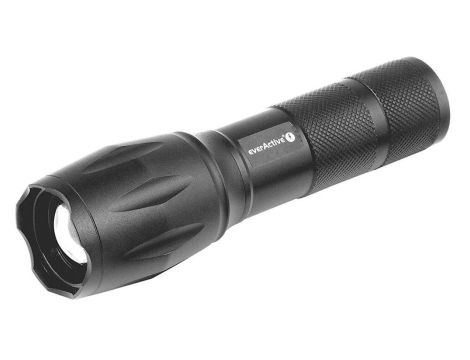Latarka ręczna diodowa (LED) everActive FL-600 z diodą CREE XM-L2 18650 / 3x AAA (R03)