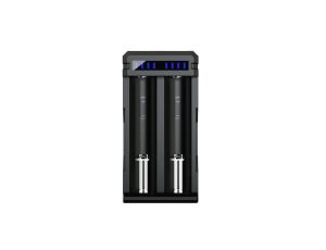 Szybka ładowarka do akumulatorów cylindrycznych Li-ion 18650 Xtar SC2 USB-C