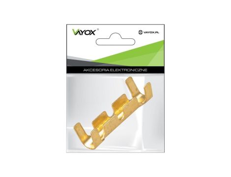 Konektor nieizolowany dwustronne U 1.5-4.0mm2 miedziany (5szt) VA0297 Vayox