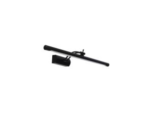 Kinkiet łazienkowy nad lustro/do pokoju LED, 12W, 850lm, 4200K, IP45, czarny, ANKA-12 HOROZ