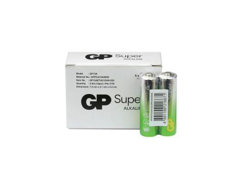 10 x bateria alkaliczna GP Super Alkaline G-TECH LR6 / AA