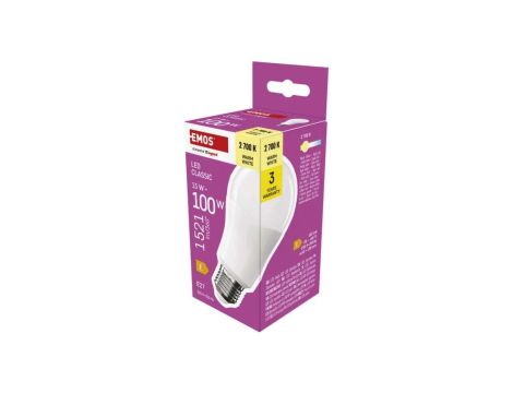 Żarówka LED Classic A60 / E27 / 13 W (100 W) / 1521 lm / ciepła biel ZQ5E61