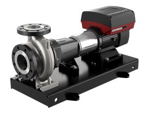 Grundfos - Jednostopniowa pompa odśrodkowa z wlotem osiowym i sprzęgłem NKGE 100-80-160/156 AA1F2KESBQQEIWA 99099895