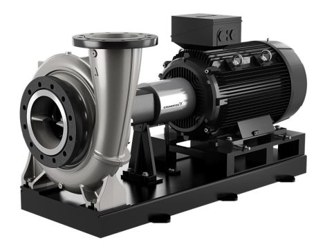 Grundfos - Jednostopniowa pompa odśrodkowa z wlotem osiowym i sprzęgłem NKG 300-250-350/362 AA2F2KESBQQEVW3 99333307