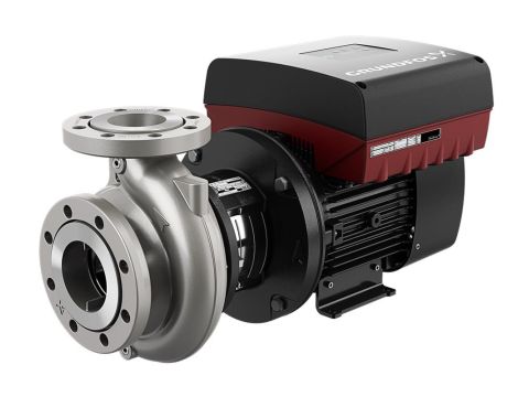 Grundfos - Jednostopniowa pompa monoblokowa z wlotem osiowym NBE 80-160/151 AAF2LESBQQEOWB 97711246