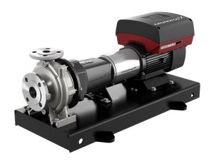 Grundfos - Jednostopniowa pompa odśrodkowa z wlotem osiowym i sprzęgłem NKE 65-160/156 AA1F2LESBQQEIWA 99098863