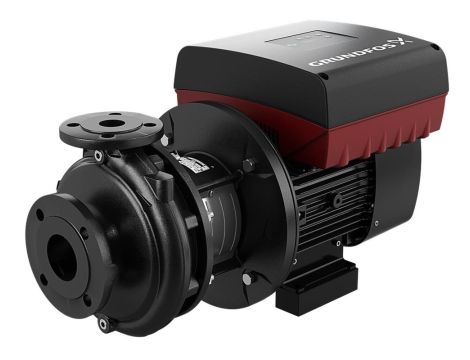 Grundfos - Jednostopniowa pompa monoblokowa z wlotem osiowym NBE 65-200/162 AASF2AESBQQENWB 99101899