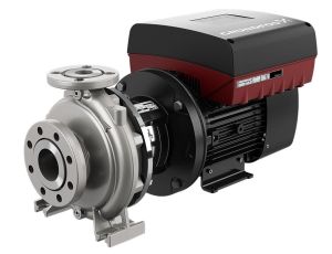 Grundfos - Jednostopniowa pompa monoblokowa z wlotem osiowym NBE 40-160/177 AAF2LESBQQENWB 99102381