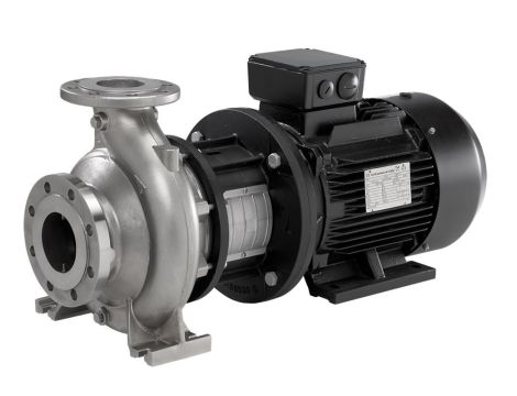 Grundfos - Jednostopniowa pompa monoblokowa z wlotem osiowym NB 50-125/144 AAF2KESBQQEMW1 98174539