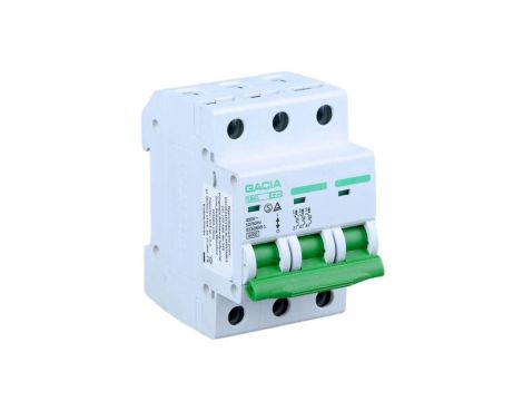 GACIA Wyłącznik nadprądowy SB6L C 3P 20A 6kA AC