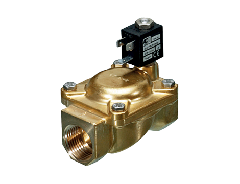 Zawór elektromagnetyczny z serwosterowaniem wraz z cewką , normalnie zamknięty Typ WKB2 11/4"FKM-24V/50Hz DN 32 Socla