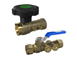 Zawór zwrotny antyskażeniowy rodziny EA ze zintegrowanym zaworem kulowym Typ BASIC CC DN 1.1/2