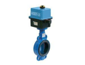 Przepustnica sylax z napędem elektrycznym ER+ 24V DN 80 PN16 Socla