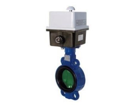 Przepustnica sylax z napędem elektrycznym ER+ 230V DN 65 PN 6 Socla