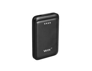 Powerbank 5000 mAh wejście USB-C wyjście USB-A + USB-C 5V 2.1A czarny VA0339 Vayox