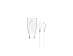 SAVIO ŁADOWARKA SIECIOWA USB QUICK CHARGE POWER DELIVERY 3.0 18W 1M CABLE LA-05