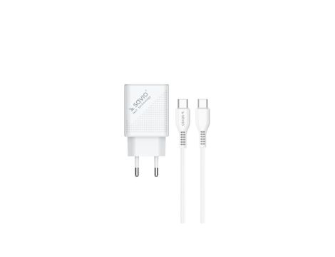 SAVIO ŁADOWARKA SIECIOWA USB QUICK CHARGE POWER DELIVERY 3.0 18W 1M CABLE LA-05