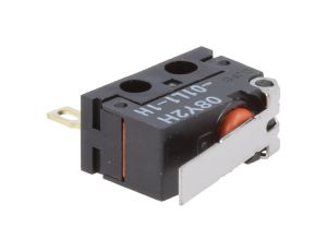 Mikroprzełącznik SNAP ACTION z dźwignią SPDT 0,1A/125VAC D2FD-01L1-1H