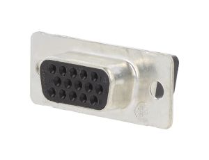 D-Sub HD 15-pin wtyk żeńskie Wersja bez styków rozmiar 1 1658681-1