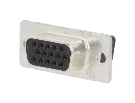D-Sub HD 15-pin wtyk żeńskie Wersja bez styków rozmiar 1 1658681-1