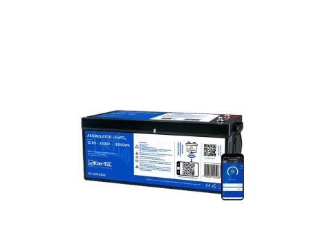 Akumulator LiFePO4 12,8V 300Ah Kon-TEC