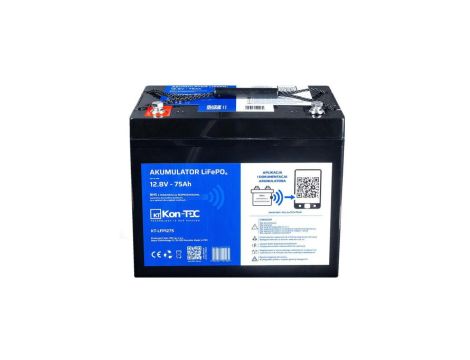 Akumulator LiFePO4 12,8V 75Ah Kon-TEC