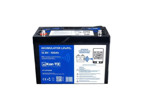 Akumulator LiFePO4 12,8V 100Ah Kon-TEC