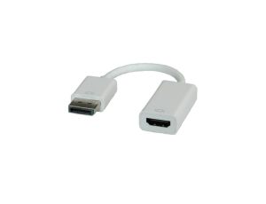 Adapter ROLINE DisplayPort/HDMI, DP męski-HDMI żeński