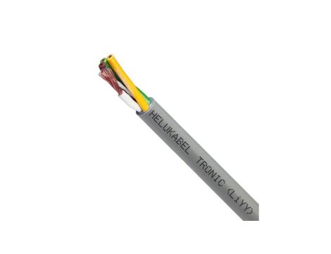 Kabel sterowniczy TRONIC LIYY 4x0,75mm2 szary 500V olejoodporny linka Helukabel /500m/