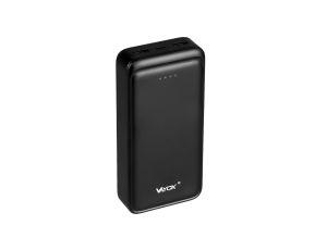 Powerbank 20000 mAh wejście USB-C wyjście 2xUSB-A + USB-C 5V 3A czarny VA0341 Vayox