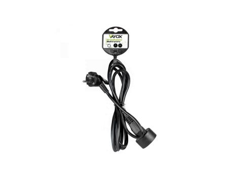 Przedłużacz elektryczny 1 gn+0 1,5m czarny VA0310-1,5B Vayox