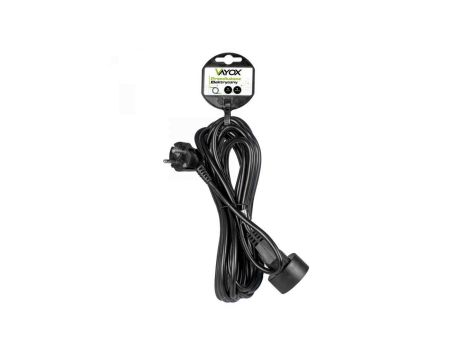 Przedłużacz elektryczny 1 gn+0 10m czarny VA0310-10B Vayox