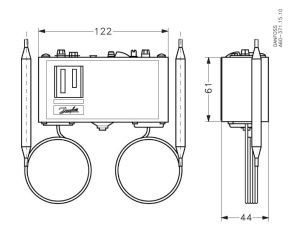 Danfoss Termostat, KP98 - 060L113166