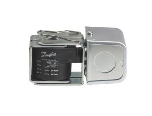 Danfoss Cewka elektromagnetyczna, BJ120CS, Skrzynka przyłączeniowa, 0.20 m, Napięcie zasilania [V] AC: 110, Produkt pakowany pojedyńczo - 018F4110