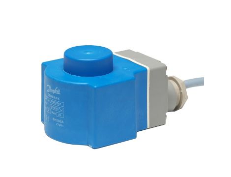 Danfoss Cewka elektromagnetyczna, BN024AS, Puszka przyłączeniowa, Napięcie zasilania [V] AC: 24, Produkt pakowany pojedyńczo - 018F6904