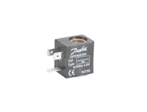 Danfoss Cewka elektromagnetyczna, AB110C, Styki płaskie DIN, Napięcie zasilania [V] AC: 110, Produkt pakowany pojedyńczo - 042N0804