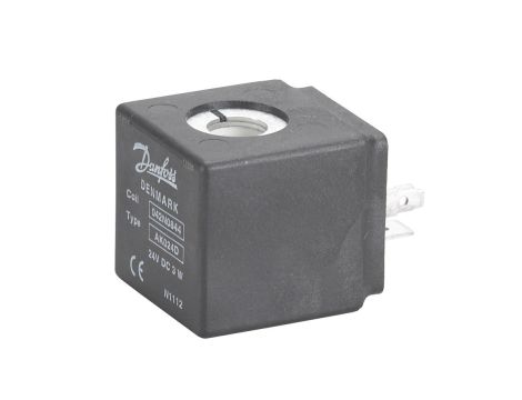 Danfoss Cewka elektromagnetyczna, AK024D, Styki płaskie DIN, Produkt pakowany pojedyńczo - 042N0844