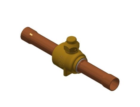 Danfoss Odcinający zawór kulowy, GBC 18s - 009L7024