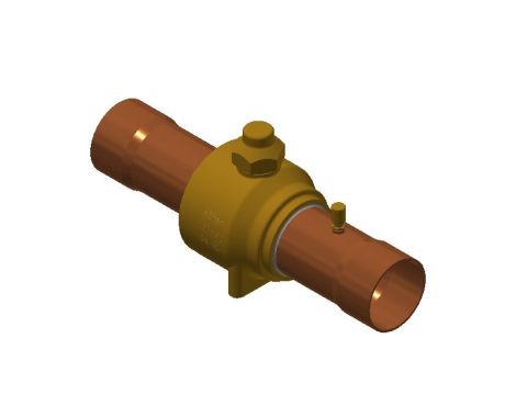 Danfoss Odcinający zawór kulowy, GBC 67s - 009L7960