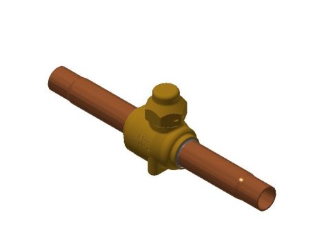 Danfoss Odcinający zawór kulowy, GBC 12s E - 009L9022