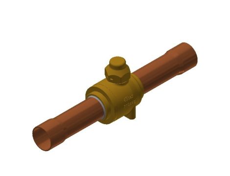 Danfoss Odcinający zawór kulowy, GBC 22s E - 009L9025