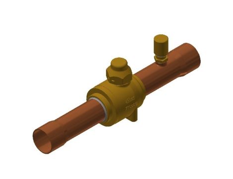 Danfoss Odcinający zawór kulowy, GBC 22s E - 009L9055