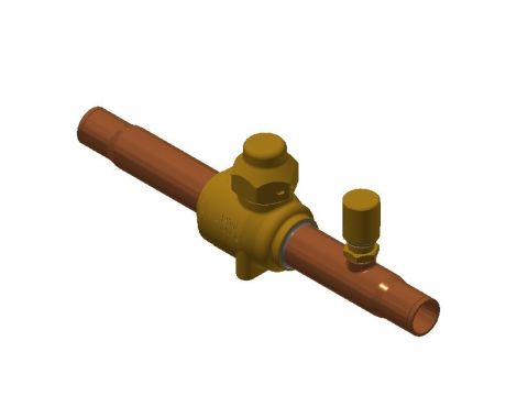 Danfoss Odcinający zawór kulowy, GBC 12s E - 009L9062