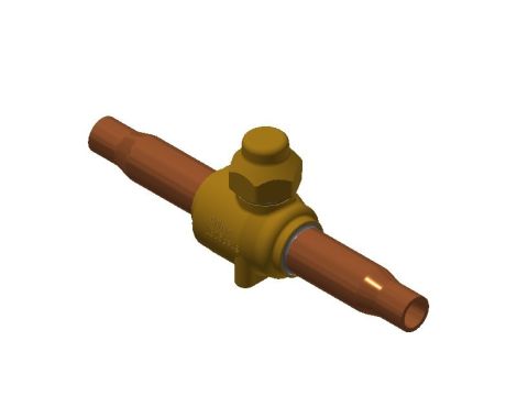 Danfoss Odcinający zawór kulowy, GBCH 10s - 009L7416