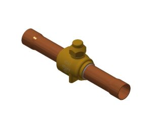 Danfoss Odcinający zawór kulowy, GBC 22s - 009L7525