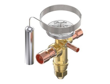Danfoss Termostatyczny zawór rozprężny, TGE, R134a; R513A - 067N5082