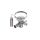 Danfoss Termostatyczny zawór rozprężny, TUB, R134a/R513A - 068U2540