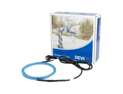 Danfoss Kable grzejne, Zestaw DEVIpipeheat™ z wtyczką, 10W/m@10°C, 6.00 m, Napięcie zasilania [V] AC: 230 - 98300073