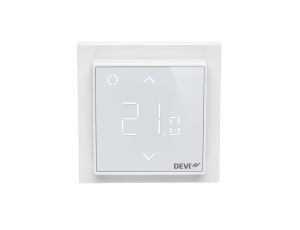 Danfoss Termostaty, DEVIreg™ Smart, śnieżnobiały, Typ czujnika: Pomieszczenie + podłoga - 140F1140