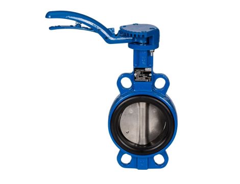 Danfoss Przepustnice, VFY-WH, PN 16, DN 65, Dźwignia ręczna, Otwory centrujące - 065B8401